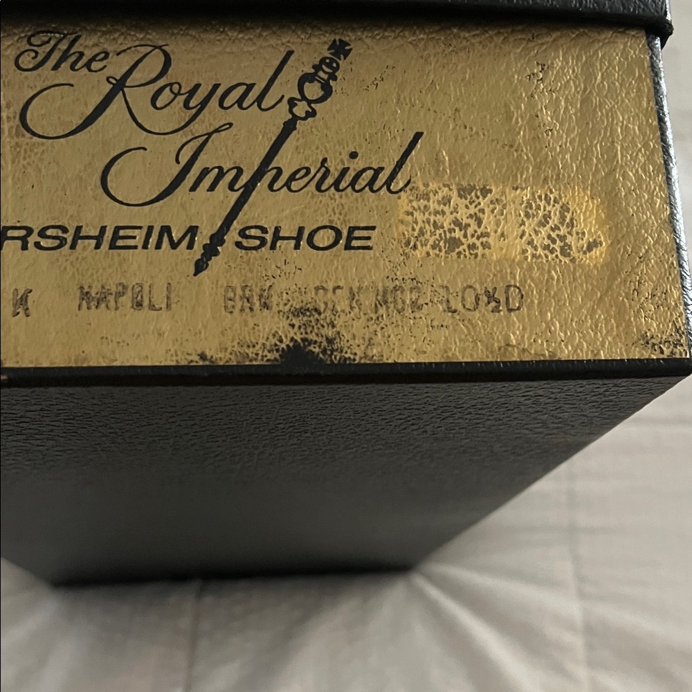 Florsheim Royal Imperial Black Leather Oxfords